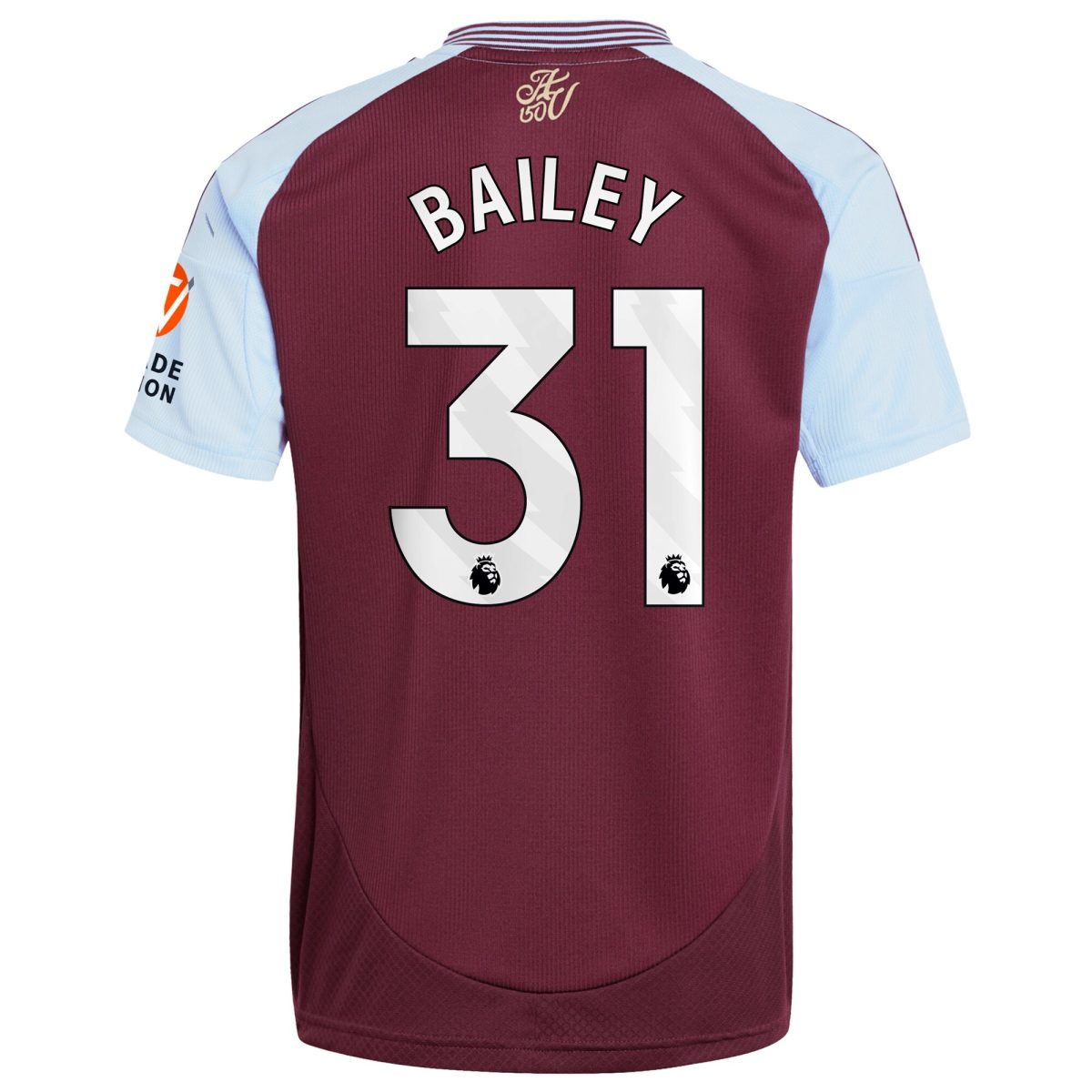 aston villa adidas home shirt 2024-25 with bailey 31 printing Collection | Official Aston Villa Jerseys