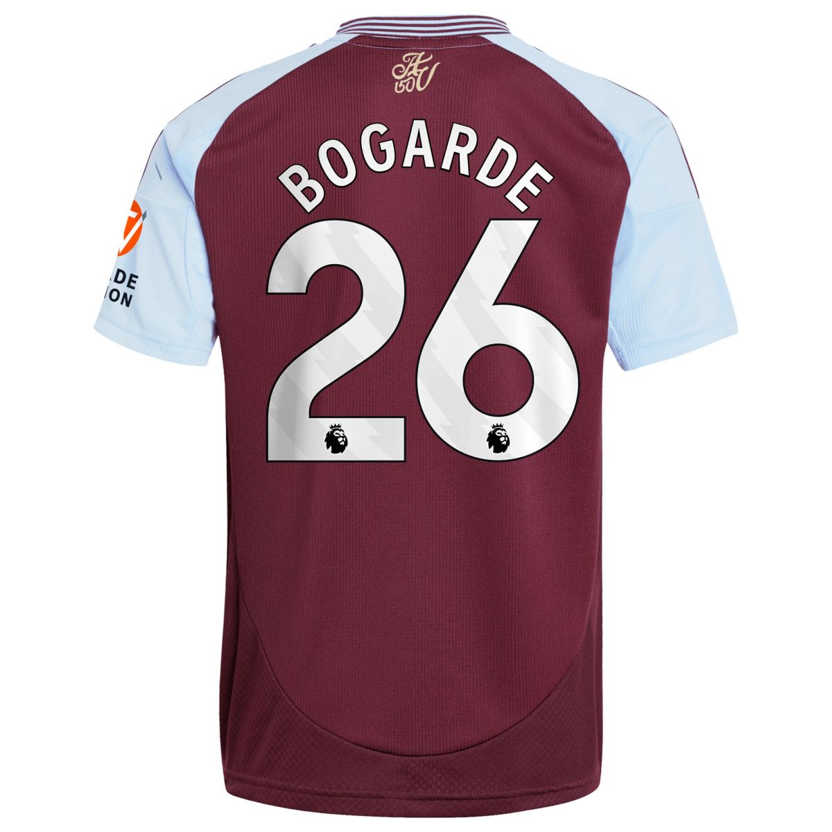 aston villa adidas home shirt 2024-25 with bogarde 26 printing Collection | Official Aston Villa Jerseys