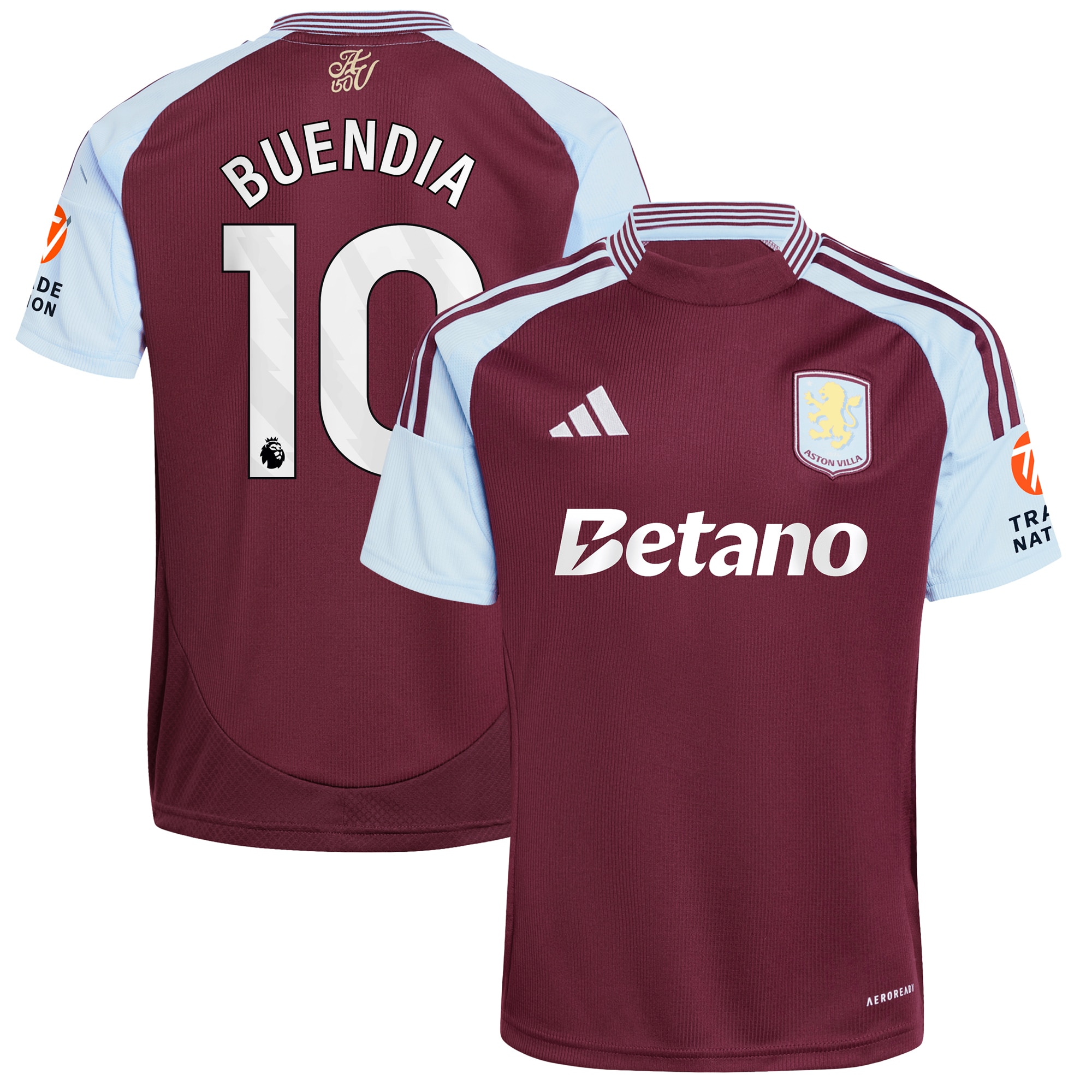 aston villa adidas home shirt 2024-25 with buendia 10 printing Collection | Official Aston Villa Jerseys