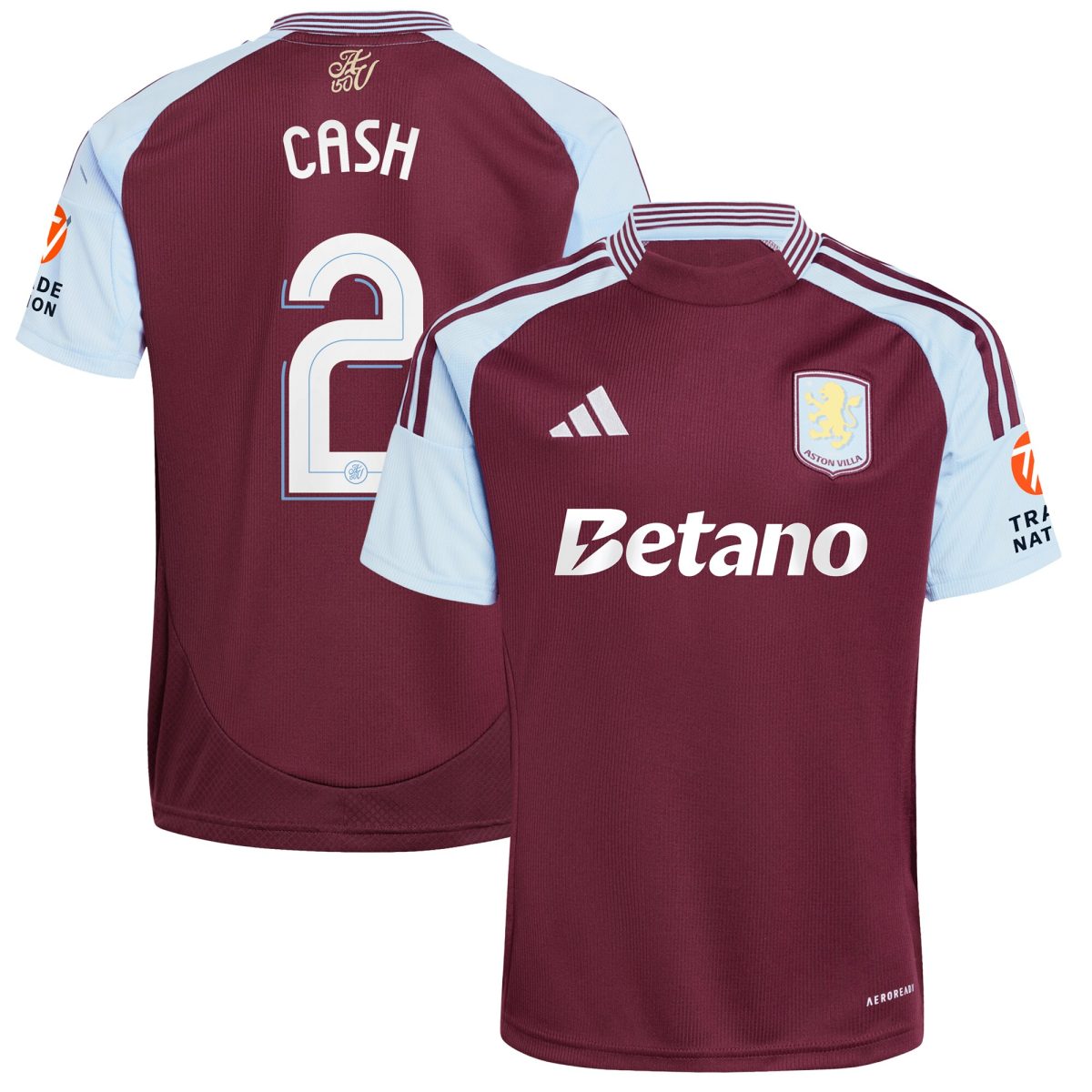 aston villa adidas home shirt 2024-25 with cash 2 cup printing Collection | Official Aston Villa Jerseys