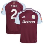 aston villa adidas home shirt 2024-25 with cash 2 printing Collection | Official Aston Villa Jerseys