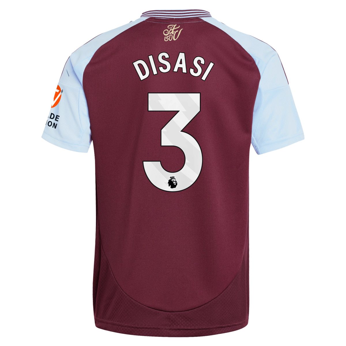 aston villa adidas home shirt 2024-25 with disasi 3 printing Collection | Official Aston Villa Jerseys