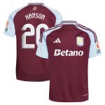aston villa adidas home shirt 2024-25 with hanson 20 cup printing Collection | Official Aston Villa Jerseys