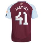 aston villa adidas home shirt 2024-25 with j. ramsey 41 cup printing Collection | Official Aston Villa Jerseys