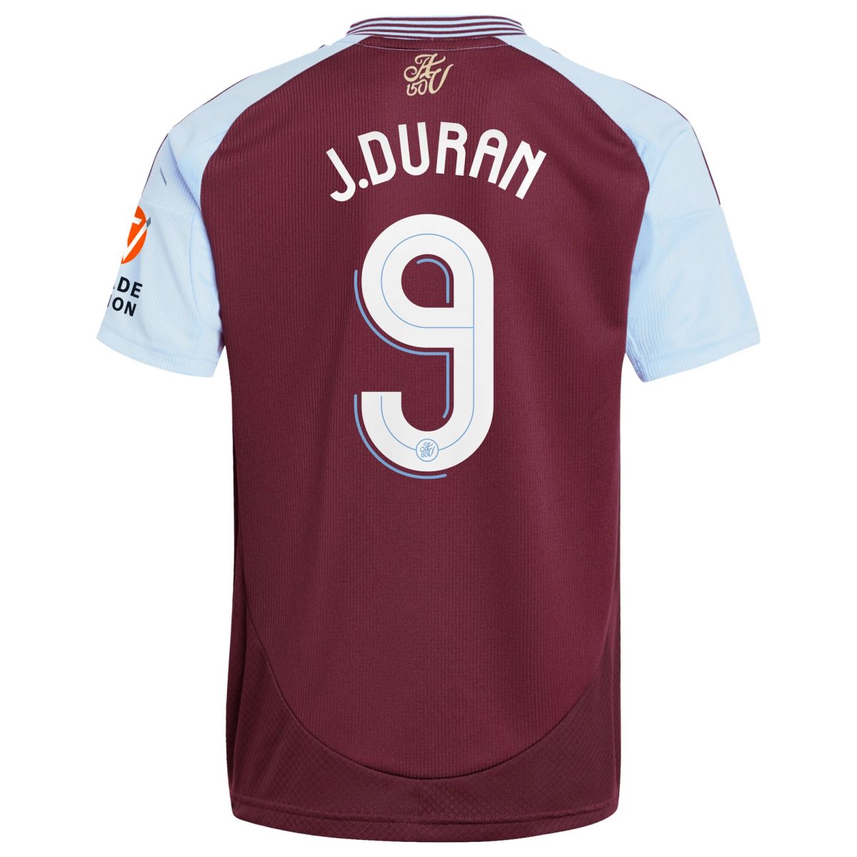 aston villa adidas home shirt 2024-25 with j.duran 9 cup printing Collection | Official Aston Villa Jerseys