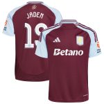 aston villa adidas home shirt 2024-25 with jaden 19 cup printing Collection | Official Aston Villa Jerseys