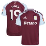 aston villa adidas home shirt 2024-25 with jaden 19 printing Collection | Official Aston Villa Jerseys