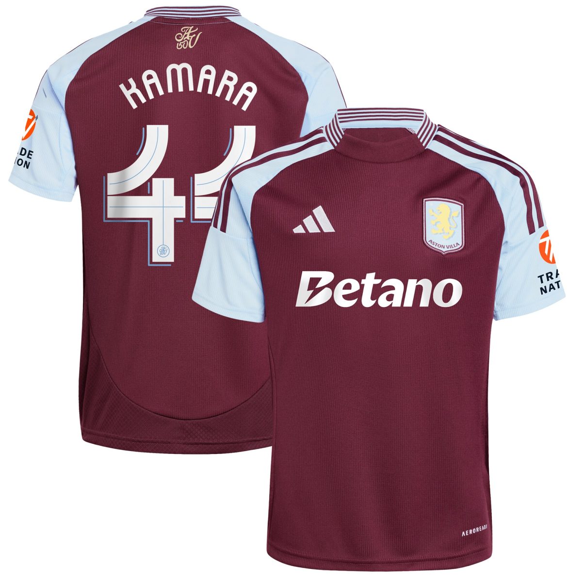 aston villa adidas home shirt 2024-25 with kamara 44 cup printing Collection | Official Aston Villa Jerseys