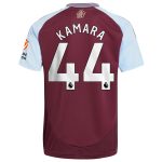 aston villa adidas home shirt 2024-25 with kamara 44 printing Collection | Official Aston Villa Jerseys