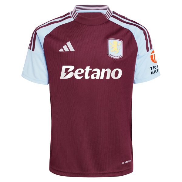 aston villa adidas home shirt 2024-25 with kearns 7 cup printing Collection | Official Aston Villa Jerseys