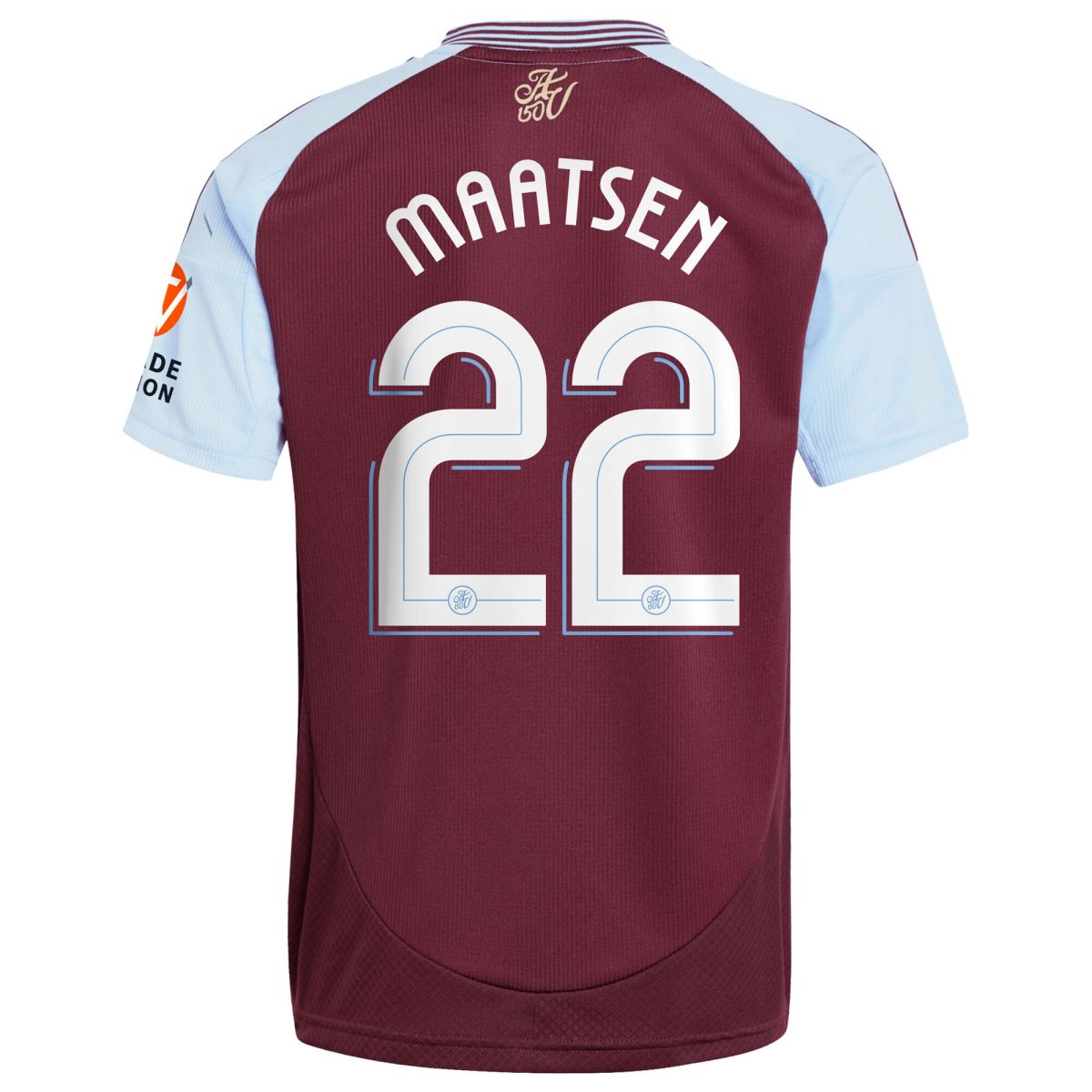aston villa adidas home shirt 2024-25 with maatsen 22 cup printing Collection | Official Aston Villa Jerseys