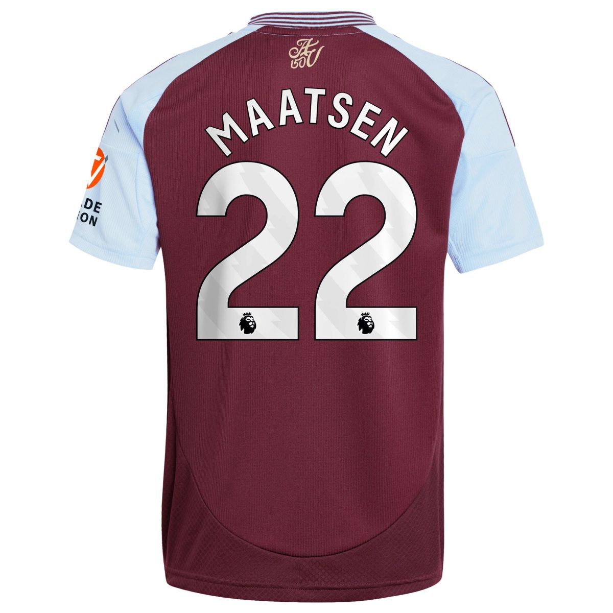 aston villa adidas home shirt 2024-25 with maatsen 22 printing Collection | Official Aston Villa Jerseys