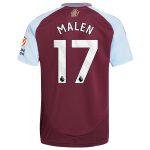 aston villa adidas home shirt 2024-25 with malen 17 printing Collection | Official Aston Villa Jerseys