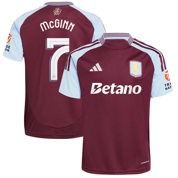 aston villa adidas home shirt 2024-25 with mcginn 7 cup printing Collection | Official Aston Villa Jerseys