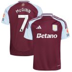 aston villa adidas home shirt 2024-25 with mcginn 7 printing Collection | Official Aston Villa Jerseys