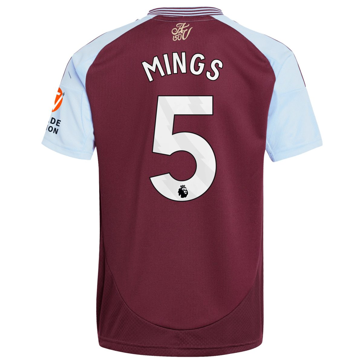 aston villa adidas home shirt 2024-25 with mings 5 printing Collection | Official Aston Villa Jerseys