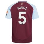 aston villa adidas home shirt 2024-25 with mings 5 printing Collection | Official Aston Villa Jerseys