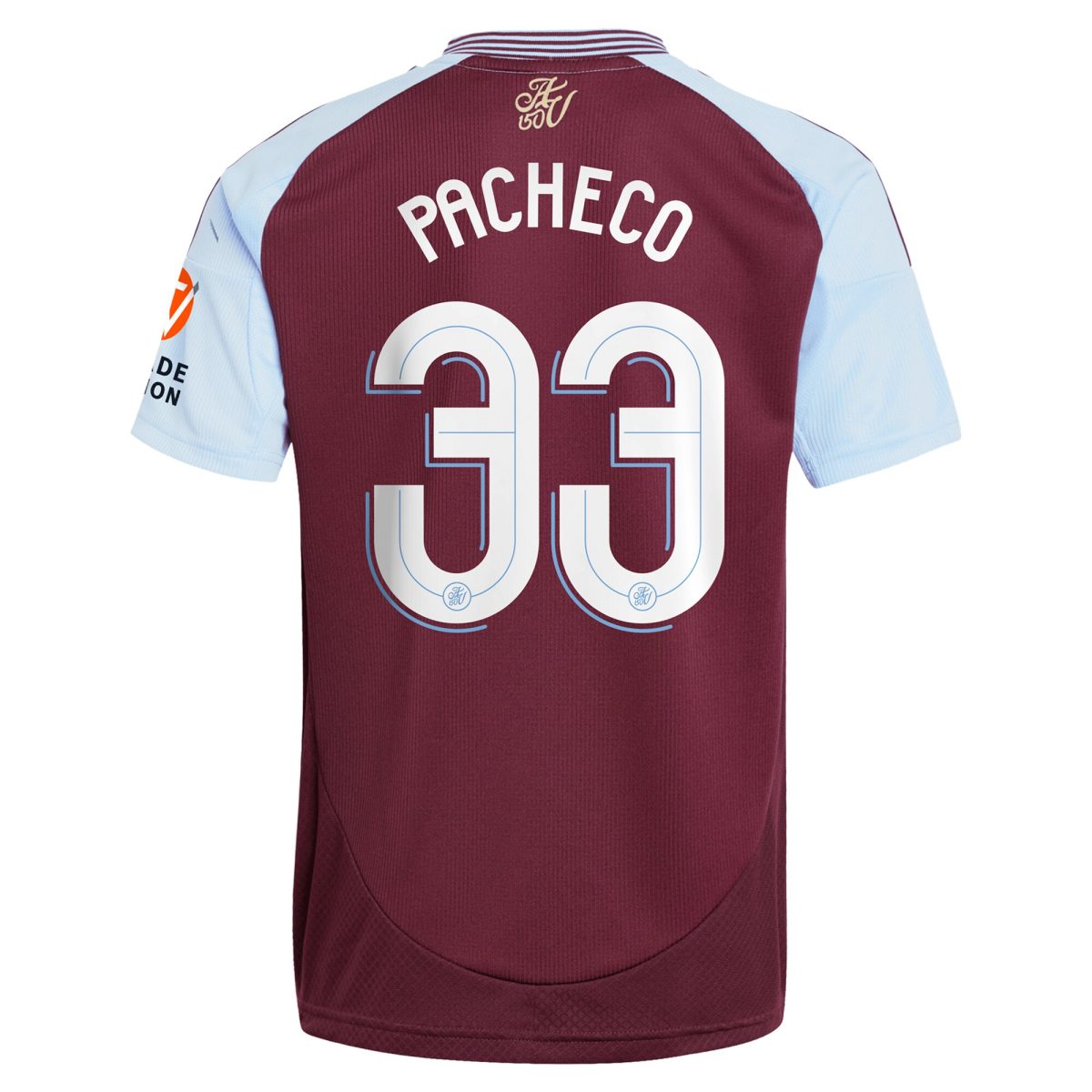 aston villa adidas home shirt 2024-25 with pacheco 33 cup printing Collection | Official Aston Villa Jerseys