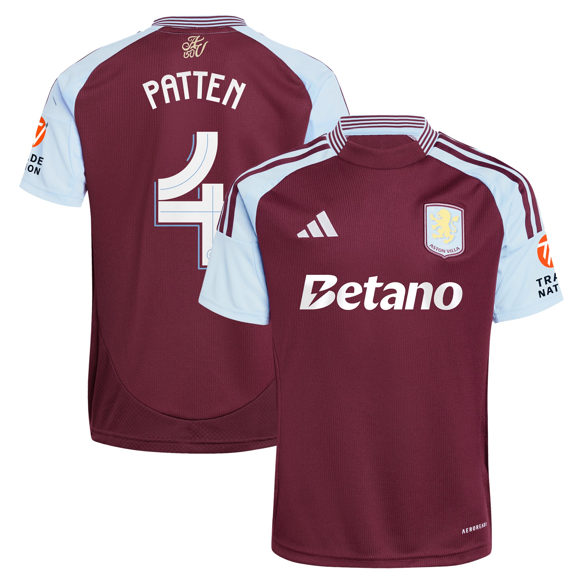 aston villa adidas home shirt 2024-25 with patten 4 cup printing Collection | Official Aston Villa Jerseys