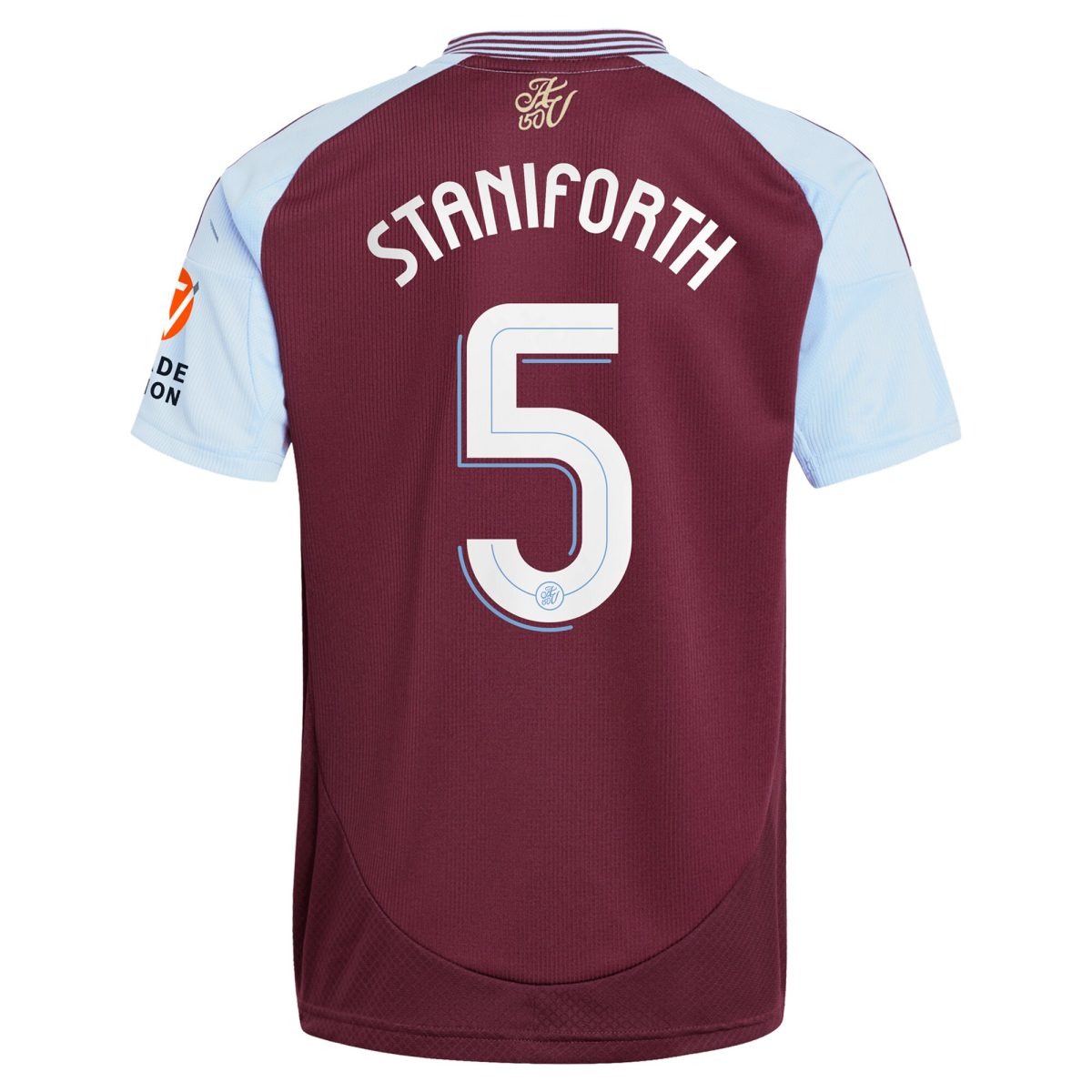 aston villa adidas home shirt 2024-25 with staniforth 5 cup printing Collection | Official Aston Villa Jerseys