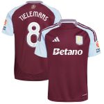 aston villa adidas home shirt 2024-25 with tielemans 8 cup printing Collection | Official Aston Villa Jerseys