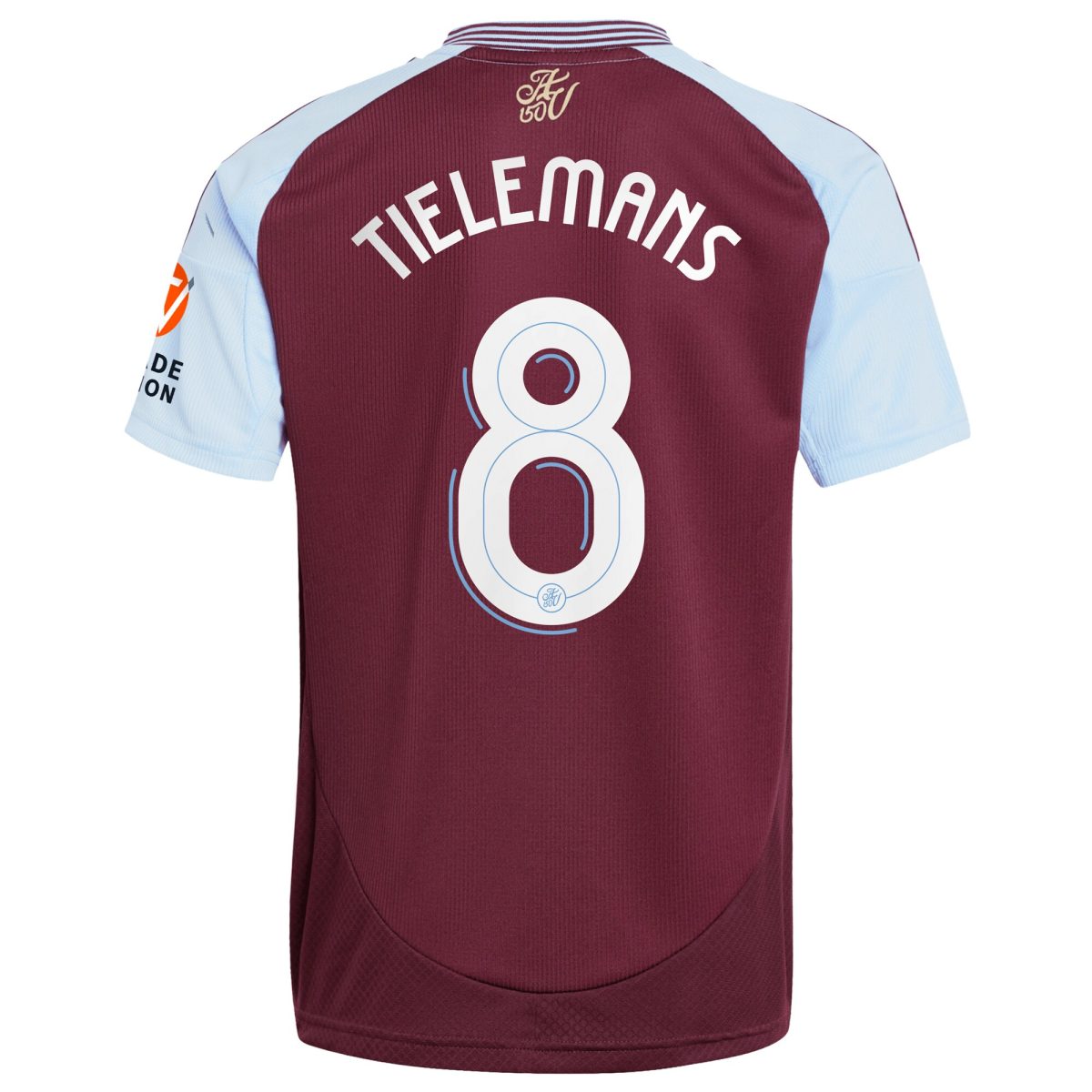 aston villa adidas home shirt 2024-25 with tielemans 8 cup printing Collection | Official Aston Villa Jerseys