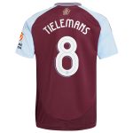 aston villa adidas home shirt 2024-25 with tielemans 8 cup printing Collection | Official Aston Villa Jerseys