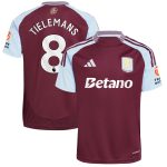 aston villa adidas home shirt 2024-25 with tielemans 8 printing Collection | Official Aston Villa Jerseys