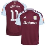 aston villa adidas home shirt 2024-25 with watkins 11 cup printing Collection | Official Aston Villa Jerseys