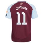 aston villa adidas home shirt 2024-25 with watkins 11 cup printing Collection | Official Aston Villa Jerseys