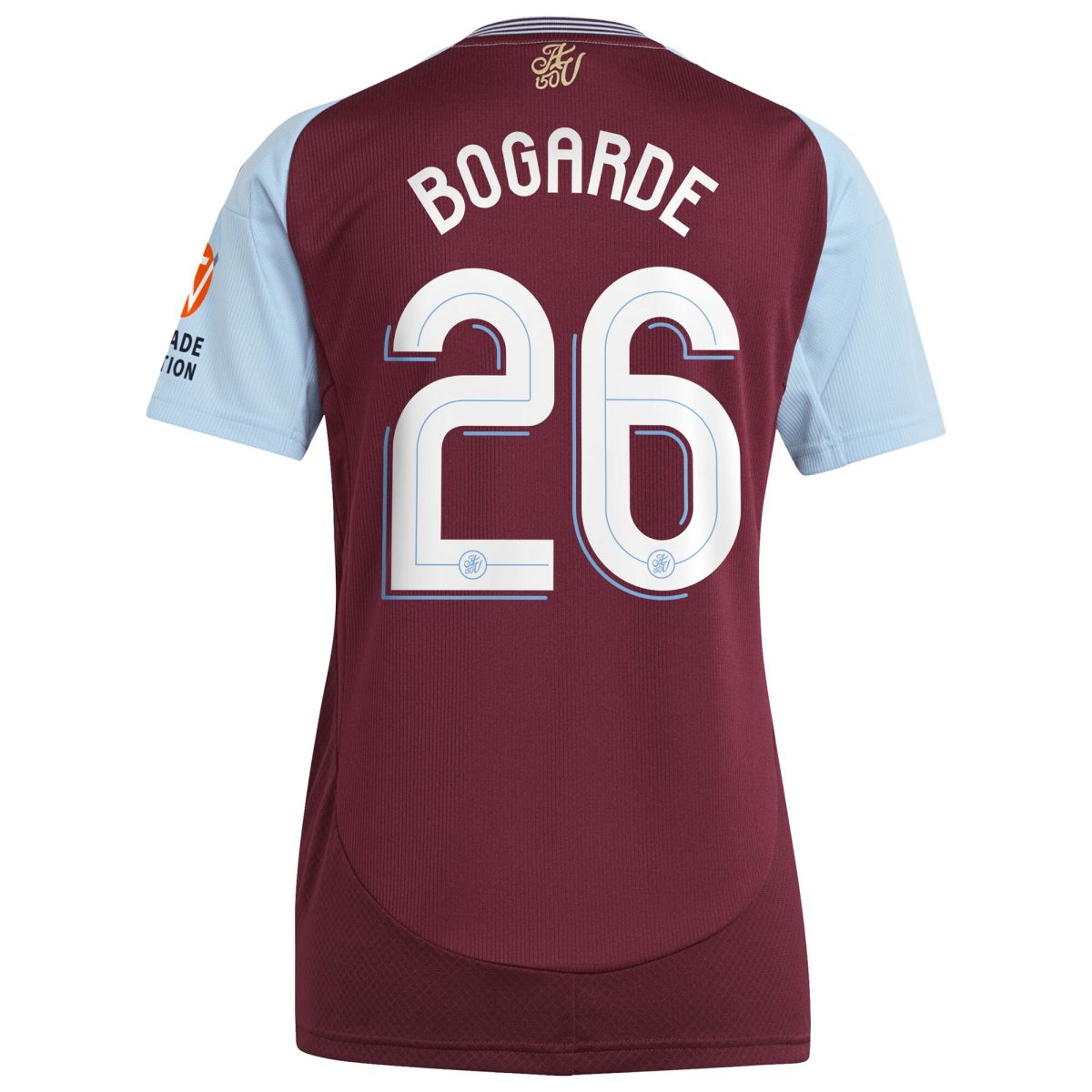 aston villa adidas home shirt 2024-25 – womens with bogarde 26 cup printing Collection | Official Aston Villa Jerseys