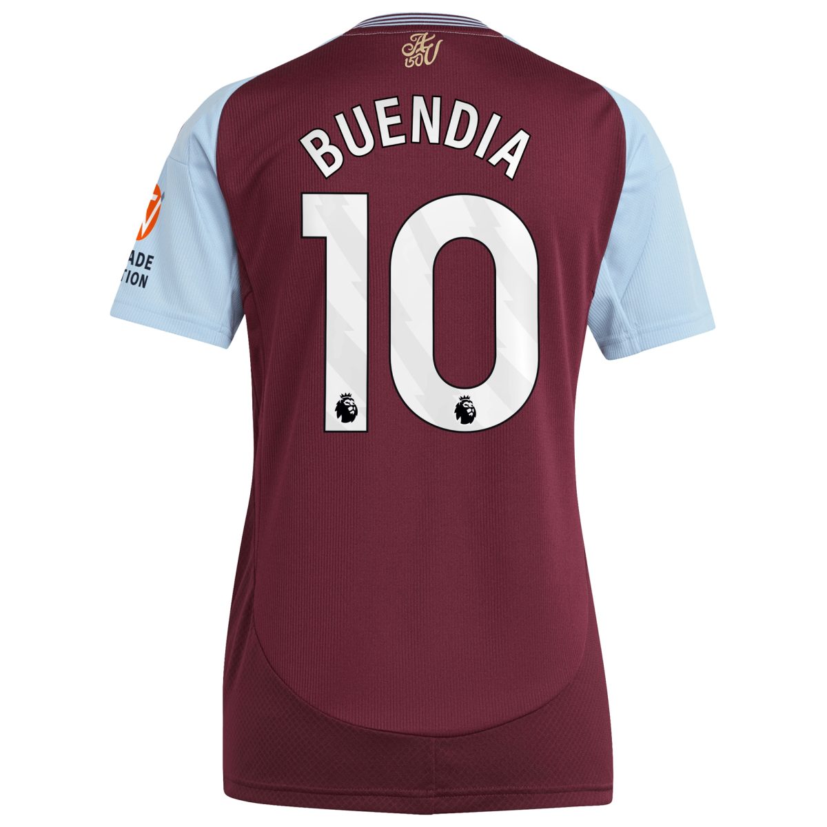 aston villa adidas home shirt 2024-25 – womens with buendia 10 printing Collection | Official Aston Villa Jerseys