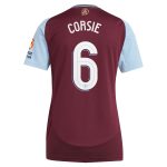 aston villa adidas home shirt 2024-25 – womens with corsie 6 cup printing Collection | Official Aston Villa Jerseys