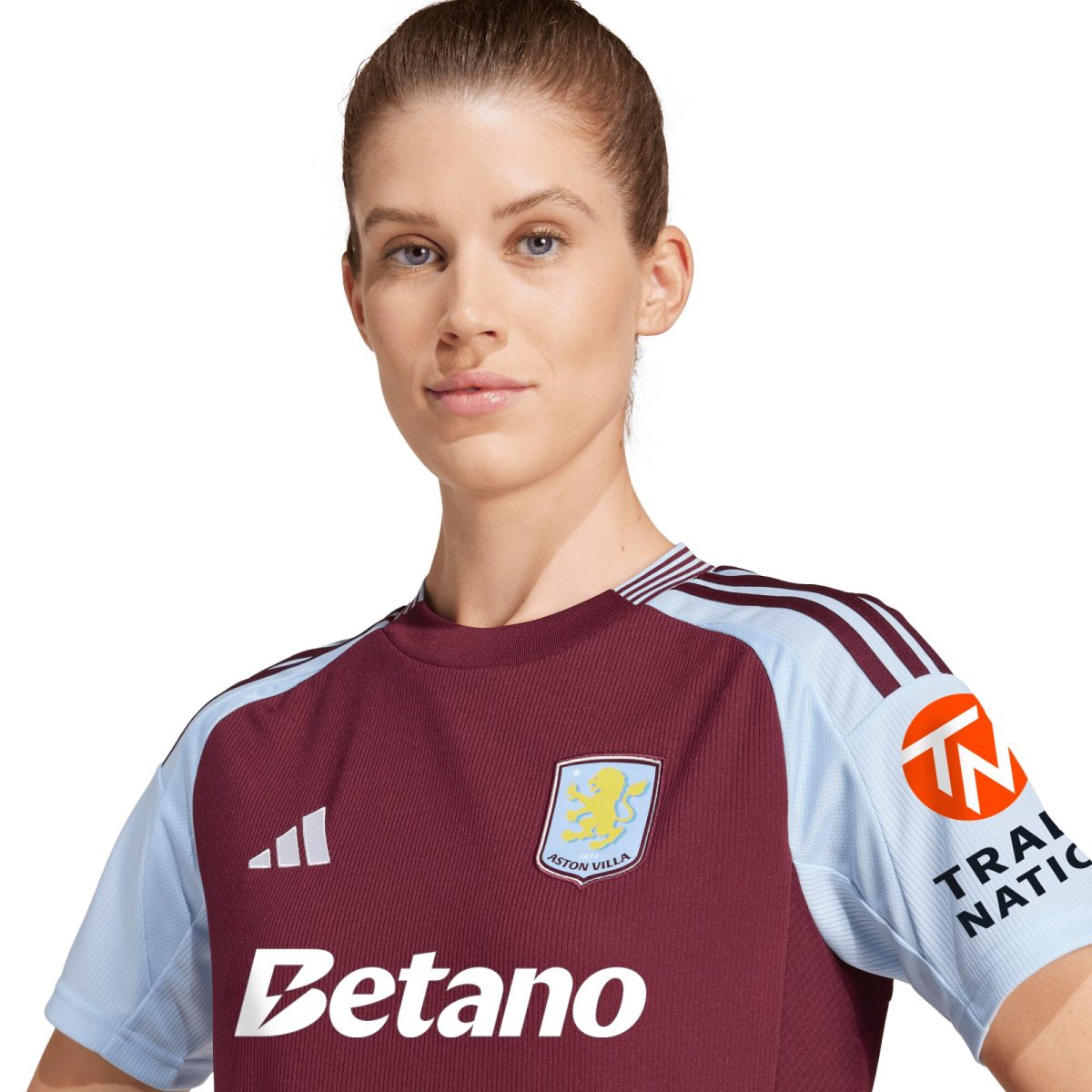 aston villa adidas home shirt 2024-25 – womens with custom printing Collection | Official Aston Villa Jerseys