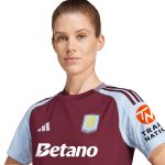 aston villa adidas home shirt 2024-25 – womens with custom printing Collection | Official Aston Villa Jerseys