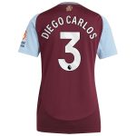 aston villa adidas home shirt 2024-25 – womens with diego carlos 3 printing Collection | Official Aston Villa Jerseys