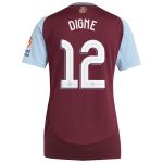 aston villa adidas home shirt 2024-25 – womens with digne 12 cup printing Collection | Official Aston Villa Jerseys