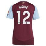 aston villa adidas home shirt 2024-25 – womens with digne 12 printing Collection | Official Aston Villa Jerseys