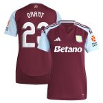 aston villa adidas home shirt 2024-25 – womens with grant 23 cup printing Collection | Official Aston Villa Jerseys