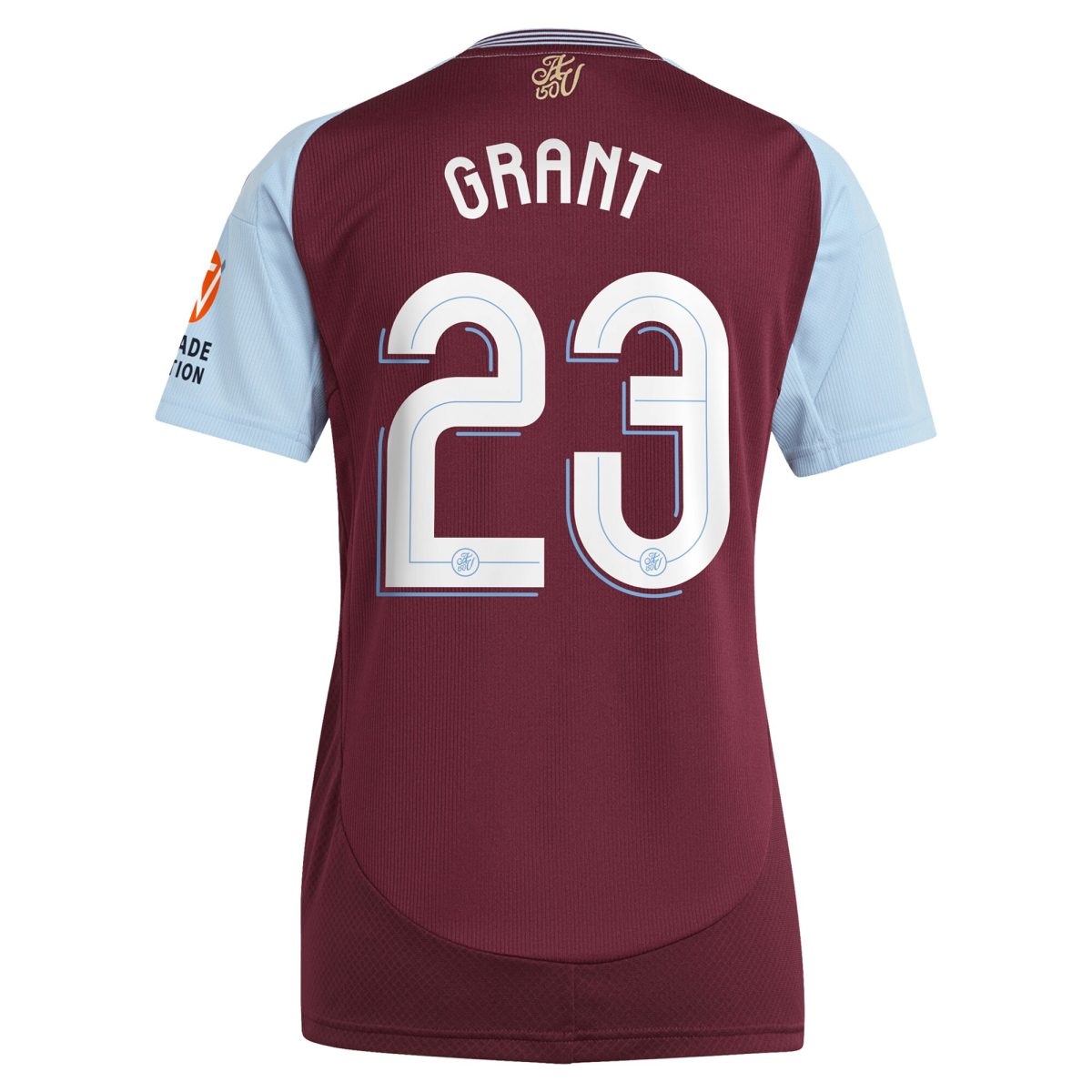aston villa adidas home shirt 2024-25 – womens with grant 23 cup printing Collection | Official Aston Villa Jerseys