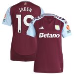 aston villa adidas home shirt 2024-25 – womens with jaden 19 printing Collection | Official Aston Villa Jerseys