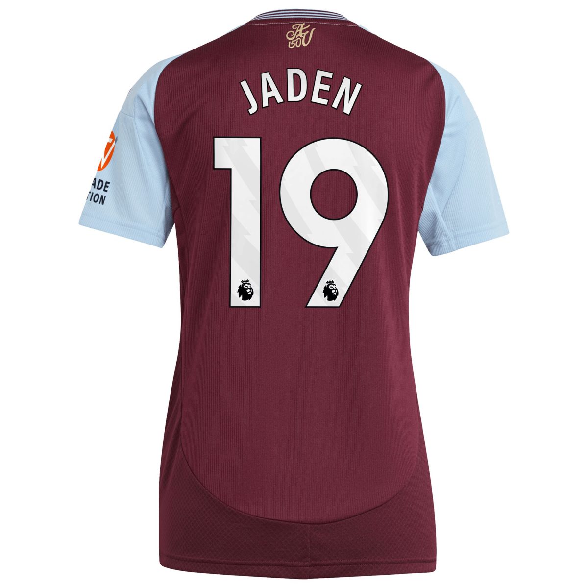 aston villa adidas home shirt 2024-25 – womens with jaden 19 printing Collection | Official Aston Villa Jerseys