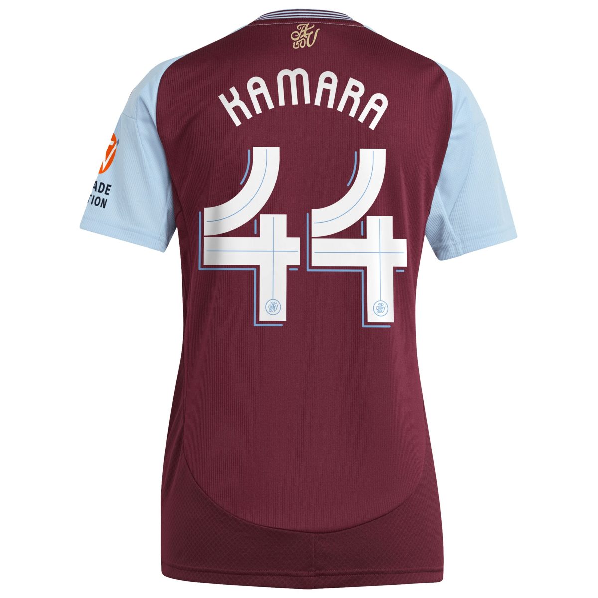 aston villa adidas home shirt 2024-25 – womens with kamara 44 cup printing Collection | Official Aston Villa Jerseys