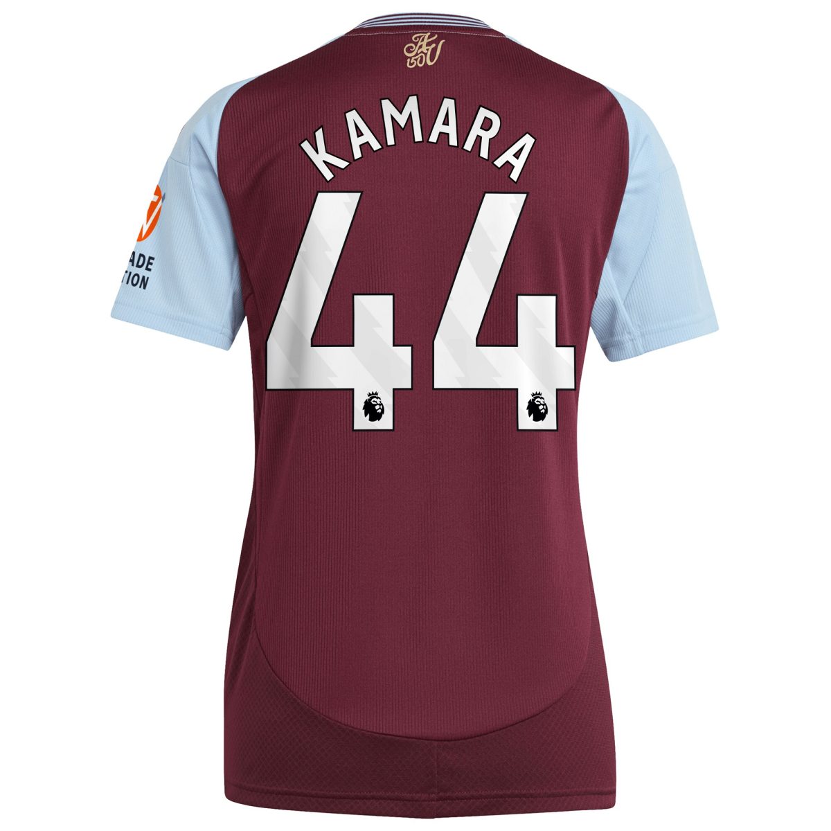 aston villa adidas home shirt 2024-25 – womens with kamara 44 printing Collection | Official Aston Villa Jerseys