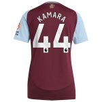 aston villa adidas home shirt 2024-25 – womens with kamara 44 printing Collection | Official Aston Villa Jerseys
