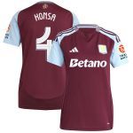 aston villa adidas home shirt 2024-25 – womens with konsa 4 cup printing Collection | Official Aston Villa Jerseys