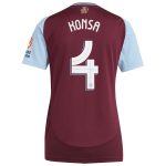 aston villa adidas home shirt 2024-25 – womens with konsa 4 cup printing Collection | Official Aston Villa Jerseys