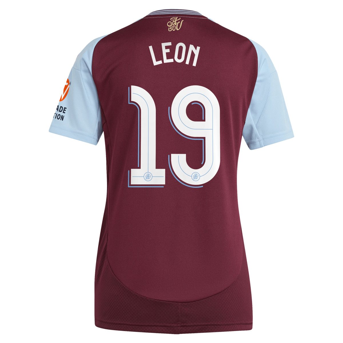 aston villa adidas home shirt 2024-25 – womens with leon 19 cup printing Collection | Official Aston Villa Jerseys