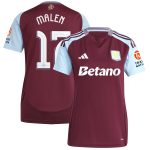 aston villa adidas home shirt 2024-25 – womens with malen 17 cup printing Collection | Official Aston Villa Jerseys