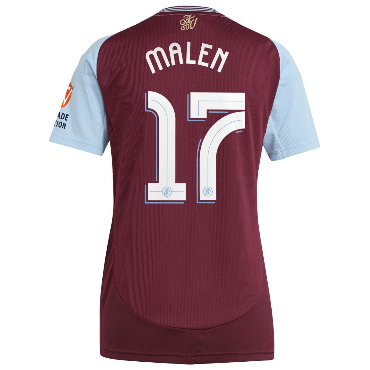 aston villa adidas home shirt 2024-25 – womens with malen 17 cup printing Collection | Official Aston Villa Jerseys